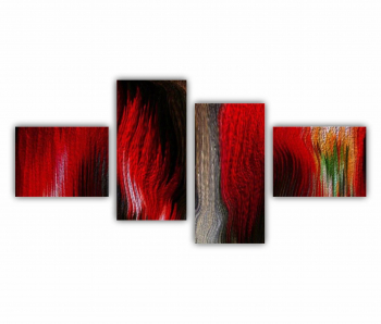 Set 4 Tablouri Multicanvas Digital Art 0317 140X70 cm