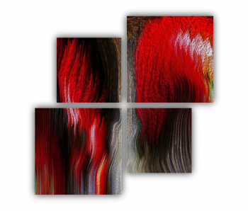 Set 4 Tablouri Multicanvas Digital Art 0317 160X160 cm 