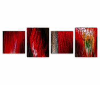 Set 4 Tablouri Multicanvas Digital Art 0317 240X80 cm 