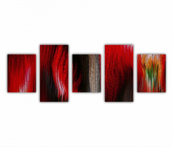 Set 5 Tablouri Multicanvas Digital Art 0317 150X60 cm 