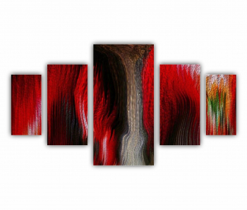 Set 5 Tablouri Multicanvas Digital Art 0317 200X120 cm