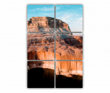 Set 6 Tablouri Multicanvas Arizona 0058 80X120 cm 