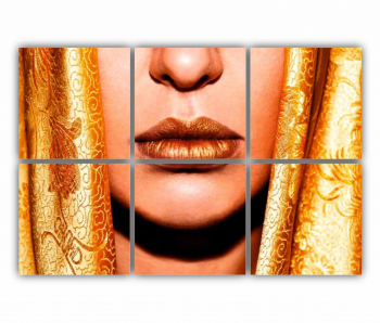 Set 6 Tablouri Multicanvas Cleopatra Art 0200 120X80 cm 