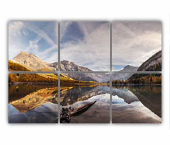 Set 6 Tablouri Multicanvas Flamingo roz 0400 120X80 cm 