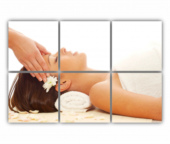 Set 6 Tablouri Multicanvas Relaxare Spa 0862 120X80 cm 