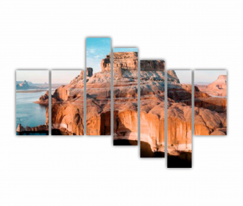 Set 7 Tablouri Multicanvas Arizona 0058 240X160 cm 