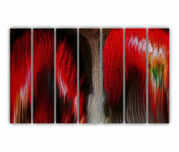 Set 7 Tablouri Multicanvas Digital Art 0317 210X120 cm 