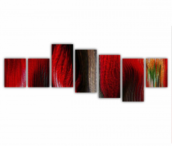 Set 7 Tablouri Multicanvas Digital Art 0317 210X80 cm 