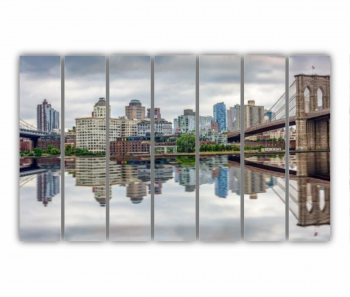 Set 7 Tablouri Multicanvas New Yourk City 0461 210X120 cm 