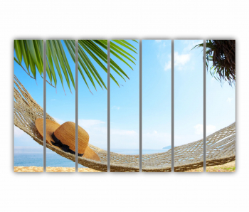 Set 7 Tablouri Multicanvas Relaxare Spa 0865 210X120 cm 