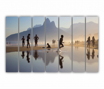 Set 7 Tablouri Multicanvas Rio de Janeiro 0137 210X120 cm 