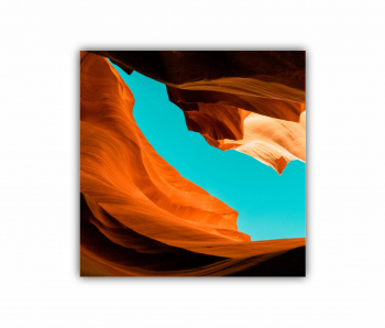 Tablou Canvas 1 piesa Canionul Antilopei si cerul N3 0820 30X30 cm 