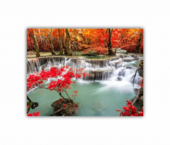 Tablou Canvas 1 piesa Cascada frumoasa in Thailanda 3 0669 40X30 cm 