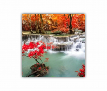 Tablou Canvas 1 piesa Cascada frumoasa in Thailanda 3 0669 80X80 cm 