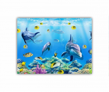 Tablou Canvas 1 piesa Nisip si Spartura de Coral 0152 80X60 cm 