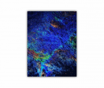 Tablou Canvas 1 piesa Pata de ulei pe drum asfaltat dupa ploaie - ROBERTO SORIN 0035 60X80 cm 