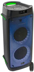 Boxa Portabila 300W cu LED-uri si Bluetooth.