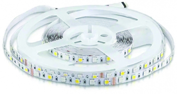 Banda Led Smd5050 60led/m Rgb + Alb Cald P20 5m 