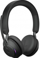 Casti wireless cu microfon Jabra Evolve2 65 MS USB Negru