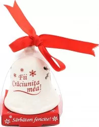 Clopotel decorativ Fii Craciunita mea 