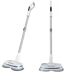 Mamibot Mopa 580 Mop Cu Acumulator Fara Fir Curatare Si Lustruire 2 Lavete Rotative Control Pulverizare 