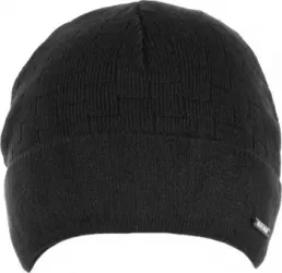 Caciula barbat din tricot captusita CB-720-14 Negru 