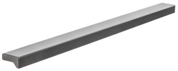 Maner pentru mobila Angle finisaj gri metalizat L 100 mm 