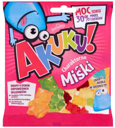 Jeleuri Akuku cu Zahar Redus Culoare Roz Cantitate 90 g - SFW14401 