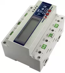 Contor electric inteligent pentru masurarea consumului trifazat. 
