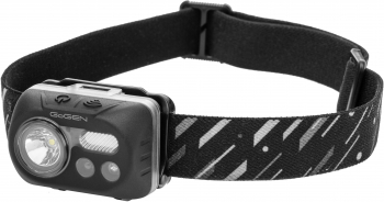 Lanterna de cap GOGHL01B 220 lm 3 x AAA senzor de miscare neagra 