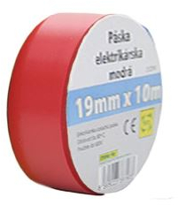 Banda izolat 19 mm x 10 m rosie Strend Pro 