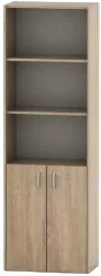Biblioteca pal stejar sonoma Tempo 57x34x175 cm 
