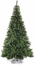 Brad artificial verde cu conuri Aspen Ø 140 cm x 240 cm 