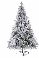 Brad artificial verde decorat cu zapada artificiala Canada Ø 160 cm x 240 cm 
