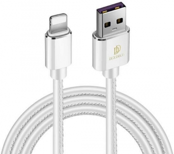 Cablu Apple iPhone Lightning 5V-2A - Dux Ducis K-Max 1M Alb 