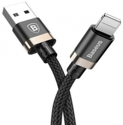 Cablu Compatibil cu Iphone XS Iphone XS Max 2A 1m - Baseus Golden Belt Negru 