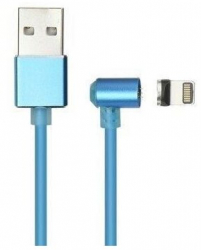 Cablu Magnetic Compatibil cu IPhone Incarcare si Sincronizare - ApcGsm Albastru 