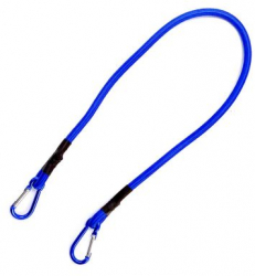 Chinga elastica cu carabine 8 mm x 1 m Strend Pro 