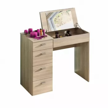 Consola din pal maro stejar sonoma Belina 90x42x83 cm 