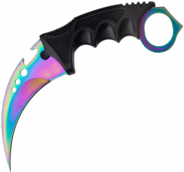 Cutit de vanatoare IdeallStore Fade Break 19 cm otel multicolor 