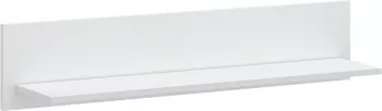 Etajera mdf alb Lindy 100x20x21 cm 