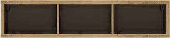 Etajera mdf stejar shetland Sheldon 136x25x30 cm 