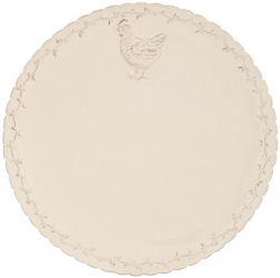 Farfurie din ceramica crem Ø 26 cm 