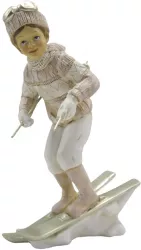 Figurina Baietel polirasina 12x8x19 cm 