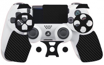 Folie Skin Compatibila cu Controller Sony Playstation 4 Marmalis Sticker Skin Carbon Black 