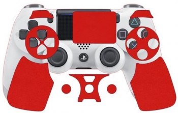 Folie Skin Compatibila cu Controller Sony Playstation 4 Marmalis Sticker Skin Cardinal Red 