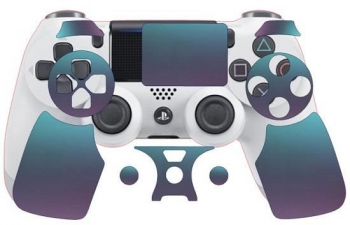Folie Skin Compatibila cu Controller Sony Playstation 4 Marmalis Sticker Skin Chameleon Lavander Blue 