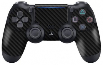 Folie Skin Compatibila cu Controller Sony Playstation 4 Pro Marmalis Sticker Skin Carbon Black 