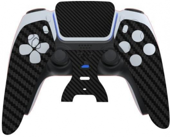 Folie Skin Compatibila cu Controller Sony Playstation 5 Marmalis Sticker Skin Carbon Black 