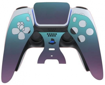 Folie Skin Compatibila cu Controller Sony Playstation 5 Marmalis Sticker Skin Chameleon Lavander Blue 